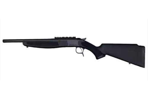 CVA CR4802 Scout 300 Blackout Blued Action and Threaded Barrel 16.5” 5/8-24 Durasight Rail Base (Shooters Choice Exclusive)