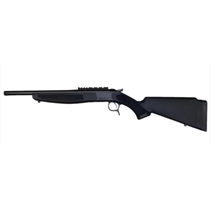 CVA CR4802 Scout 300 Blackout Blued Action and Threaded Barrel 16.5” 5/8-24 Durasight Rail Base (Shooters Choice Exclusive)