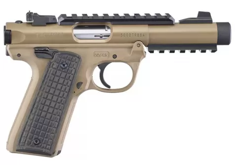 Ruger 40181 Ruger Mark IV 22/45 Tactical Pistol FDE