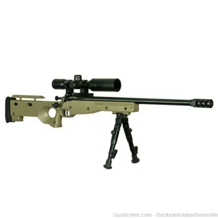 Crickett KSA2147 Precision Gen2 22 LR 1rd Blued Threaded Bull Barrel, Drilled & Tapped Receiver, MultiCam Skeletonized Synthetic Stock Crickett KSA2147 Precision Gen2 22 LR 1rd Blued Threaded Bull Barrel, Drilled & Tapped Receiver, MultiCam Skeletonized Synthetic Stock