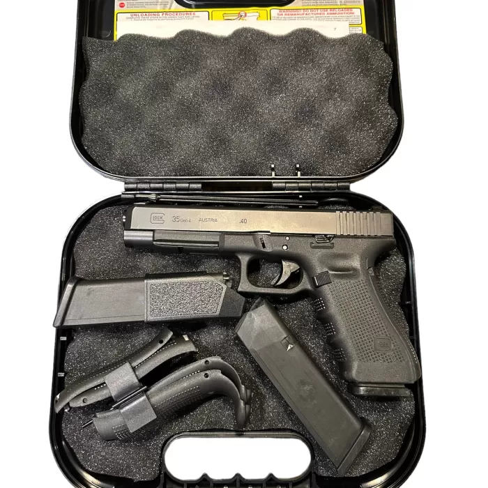 GLOCK 35 GEN4 Semi-Automatic 40 S&W Competition Pistol CA Compliant (PG3530101) GLOCK 35 GEN4 Semi-Automatic 40 S&W Competition Pistol CA Compliant (PG3530101)