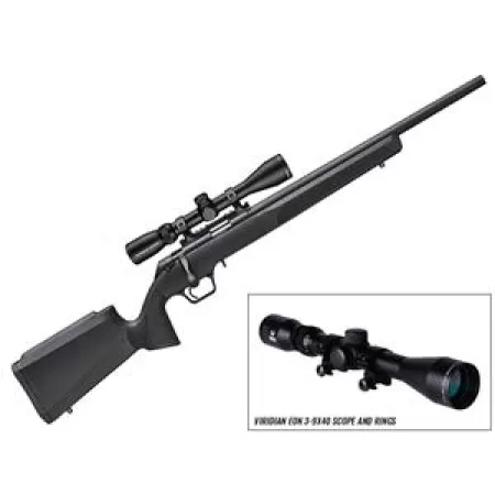 Springfield Model 2020 Target 20" 10rd .22LR Rifle w/ Viridian Scope & Rings - BART92022B-23VE
