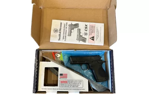 S&W CSX Thumb Safety Blk 9mm Luger 3.1in 10/12rnd Used