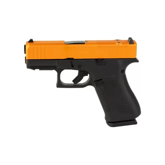 GLOCK 43X 9MM 10 MOS FS GLD SLD/BLK GLOCK 43X 9MM 10 MOS FS GLD SLD/BLK