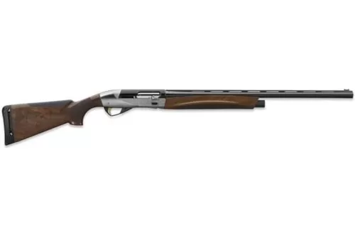 Benelli Ethos Field 28/26 Aa-Grade Satin Walnut Silver Engraved Progressive Comfort, rd,  2 rd