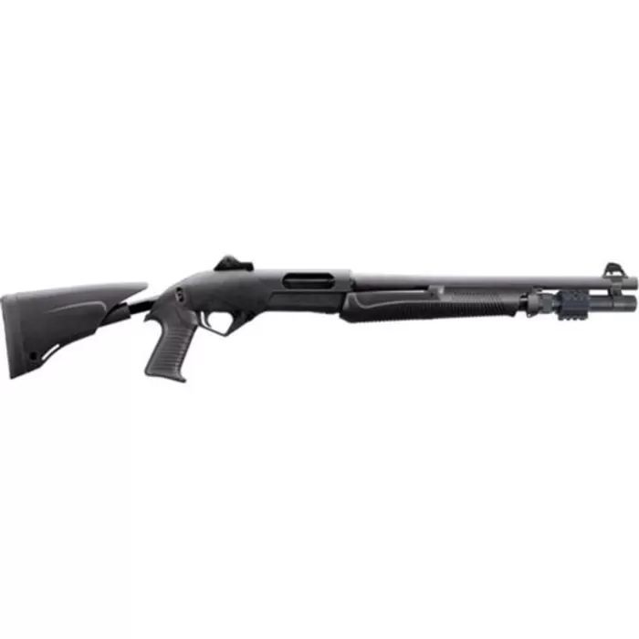 Benelli SuperNova LEO 12 Ga Pump Shotgun, 18" Barrel Tele-Stock Benelli SuperNova LEO 12 Ga Pump Shotgun, 18" Barrel Tele-Stock