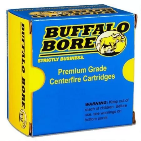 Buffalo Bore Ammunition 14A20 Heavy  44 S&W Spl 180 gr Jacketed Hollow Point (JHP) 20 Bx/ 12 Cs