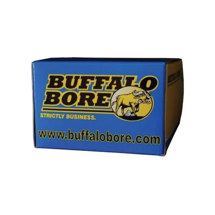 Buffalo Bore 357 Mag 140 grain Jacketed Hollow Point Low Flash Short Barrel Low Recoil Pistol and Handgun Ammo, 20/Box - 19F/20 Buffalo Bore 357 Mag 140 grain Jacketed Hollow Point Low Flash Short Barrel Low Recoil Pistol and Handgun Ammo, 20/Box - 19F/20