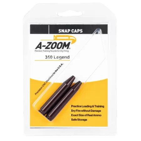 A-Zoom 12273 Rifle Snap Cap 350Legend 2Pack