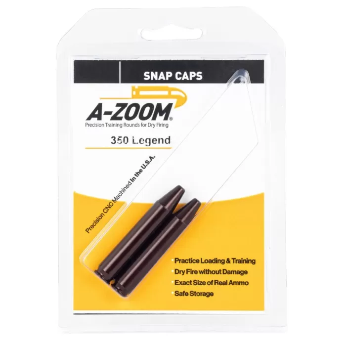 A-Zoom 12273 Rifle Snap Cap 350Legend 2Pack