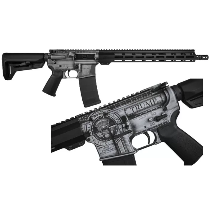 SHARK COAST TRUMP 2.0 DEEP ENGRAVED AR 5.56 16 SHARK COAST TRUMP 2.0 DEEP ENGRAVED AR 5.56 16