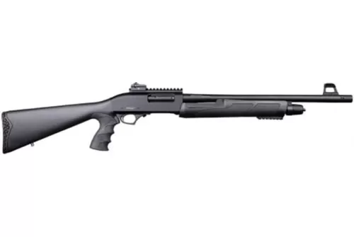 Tristar Arms Cobra SP Force Black 12 Gauge Shotgun - 5+1 Rounds, 18.5
