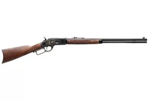 Winchester Repeating Arms 534313140 1873 150Th Anniversary 44-40 Win 13+1 24" Octagon Barrel, Polished Blued Rec With Gold Engraving, Black Walnut Stock