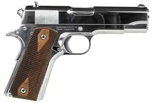 Tisas 1911 Desperado 9mm | 38 Super Single Action Semi-Auto Pistol - 4.25" - Polished Chrome