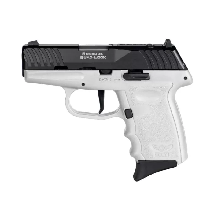 SCCY DVG-1 RDR White Frame/Black Slide 9mm 3.1†Barrel 10-Rounds SCCY DVG-1 RDR White Frame/Black Slide 9mm 3.1†Barrel 10-Rounds