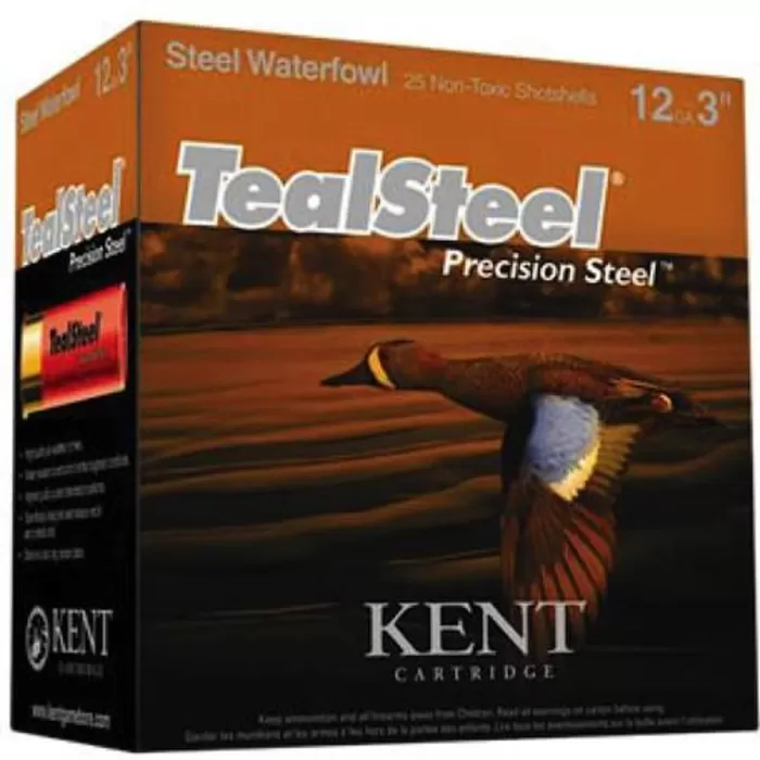 Kent Cartridge KTS123366 Teal Steel 12 Gauge 3 Kent Cartridge KTS123366 Teal Steel 12 Gauge 3