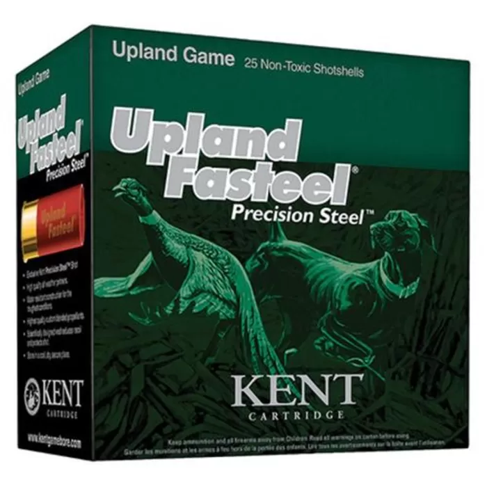 Kent Upland Fasteel 12 GA 1 1/8 oz 25-Rounds 2.75" Kent Upland Fasteel 12 GA 1 1/8 oz 25-Rounds 2.75"