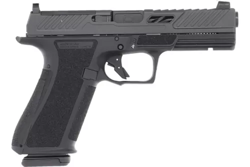 Shadow Systems SS2012P DR920 9mm Black Elite Slide Black Frame Optic Cut Spiral Black Threaded Barrel 15 Round 4.5
