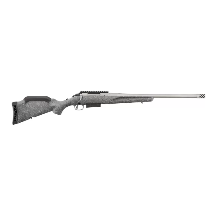 Ruger American Gen II 450 Bushmaster Grey Splatter Rifle - 20 Ruger American Gen II 450 Bushmaster Grey Splatter Rifle - 20