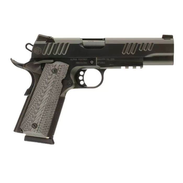 ALPHA FOXTROT AF1911-S-80S .45ACP 5IN NOVAK STD BARREL 1911 QPQ BLACK 7RD PISTOL ALPHA FOXTROT AF1911-S-80S .45ACP 5IN NOVAK STD BARREL 1911 QPQ BLACK 7RD PISTOL