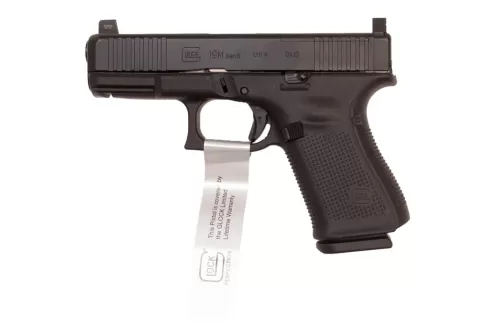 Glock G19M Gen5 MOS Compact 9mm 4.02" 15rds, Black