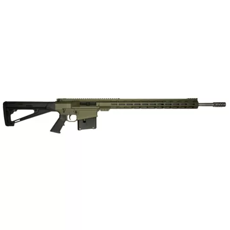 GREAT LAKES FIREARMS & AMMO AR-10 7MM REMINGTON MAGNUM 24" 5RD OD GREEN/SS