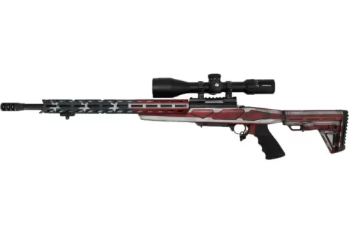 Howa M1500 Mini APC Rifle 7.62x39 20 in. USA Flag Package