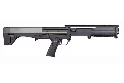 Kel-tec KSG .410 Bore 18.5" 14rd Shotgun w/ Flat Picatinny Rail, Black - KSG410BLKPR