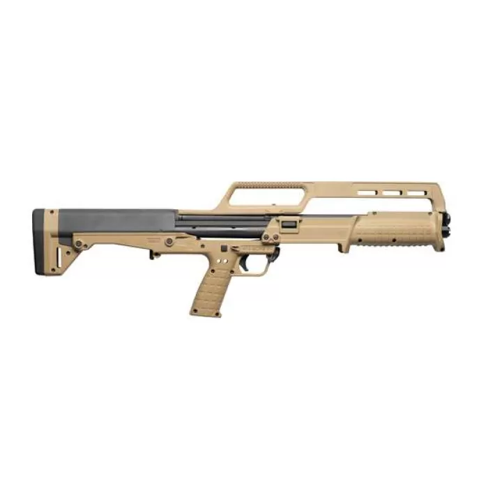 Kel-Tec KSG410 Pump Action 410, 18.5" Barrel, 3" Chamber, Tan Synthetic Stock, 10rd Kel-Tec KSG410 Pump Action 410, 18.5" Barrel, 3" Chamber, Tan Synthetic Stock, 10rd