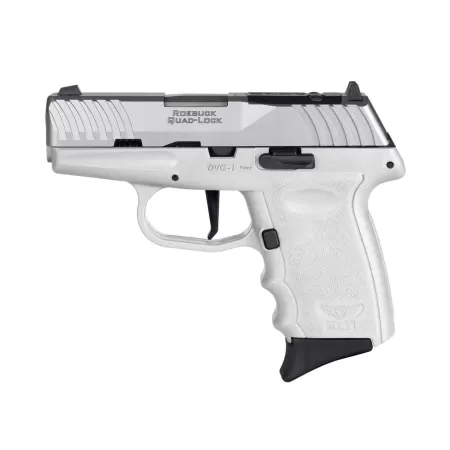 SCCY DVG1 9mm TT Slide WHT GripNo External Safety 10RD Mag Red Dot Ready