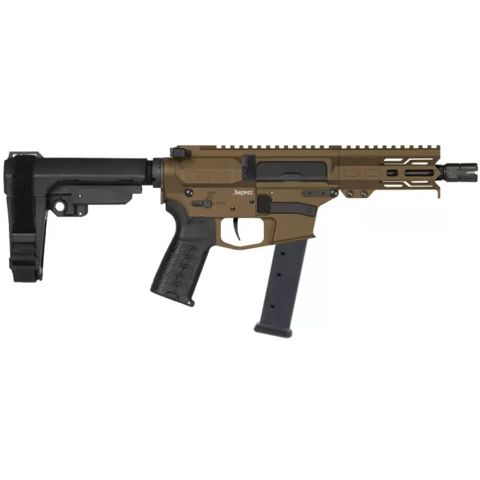 Cmmg Pistol Banshee Mkgs 9mm 5" 33rd W/ Rip Brace Bronze Cmmg Pistol Banshee Mkgs 9mm 5" 33rd W/ Rip Brace Bronze
