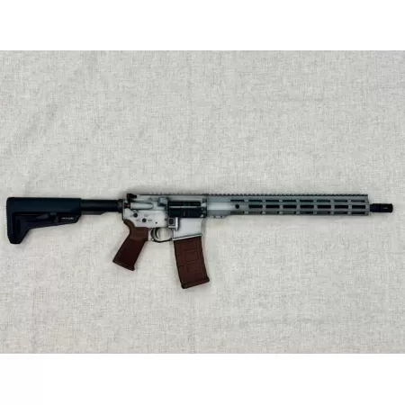 Shark Coast Tactical 300-169-1000-04 Pillager  5.56 NATO 30+1 16" Black Nitride Threaded Barrel, Aluminum Receiver w/Picatinny Rail, M-LOK Handguard, Magpul Collapsible Black Polymer Stock, Brown Magp
