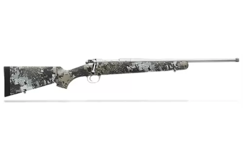 Kimber 3000817 84M Adirondack Rifle, 6.5 Creedmoor, 18 in, Optifade Elevated II Kevlar/Carbon Fiber Stock, KimPro II Finish