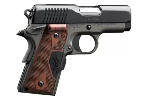Kimber Ultra RCP II LG 45ACP 3-inch Matte Black / Rosewood Crimson Trace Lasergrip 7rd