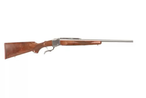 Ruger No. 1 Sporter Stainless / High Grade Walnut 6.5 PRC 24