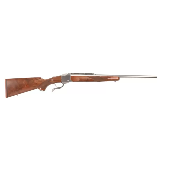 Ruger No. 1 Sporter Stainless / High Grade Walnut 6.5 PRC 24