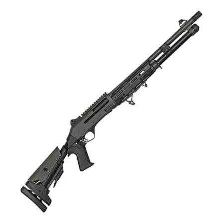 Orthos Arms Raider S4 Tactical Shotgun Black - 6+1 Rounds, 18.5