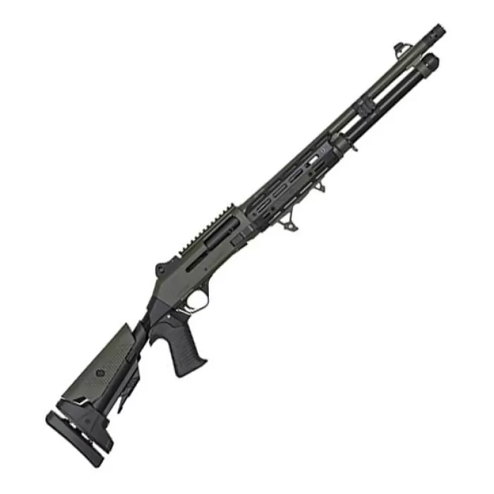 Orthos Arms Raider S4 Tactical Shotgun Black - 6+1 Rounds, 18.5 Orthos Arms Raider S4 Tactical Shotgun Black - 6+1 Rounds, 18.5