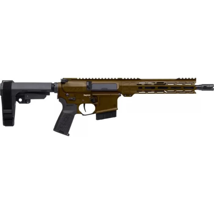 CMMG Banshee Mk4 .338 ARC 10.5in 10rd Midnight Bronze Semi-Auto AR Pistol (34A390F-MB)