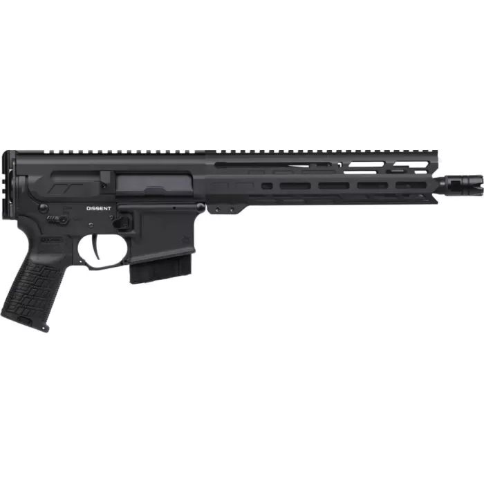 CMMG Dissent Mk4 .338 ARC 10.5in 10rd Armor Black Semi-Auto Pistol (34A840F-AB)