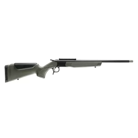 CVA CR4918 Scout Spur Compact 410 Gauge 1rd 20" Blued Single Shot Barrel, Blued Receiver w/Picatinny Rail, OD Green & Black Synthetic Stock