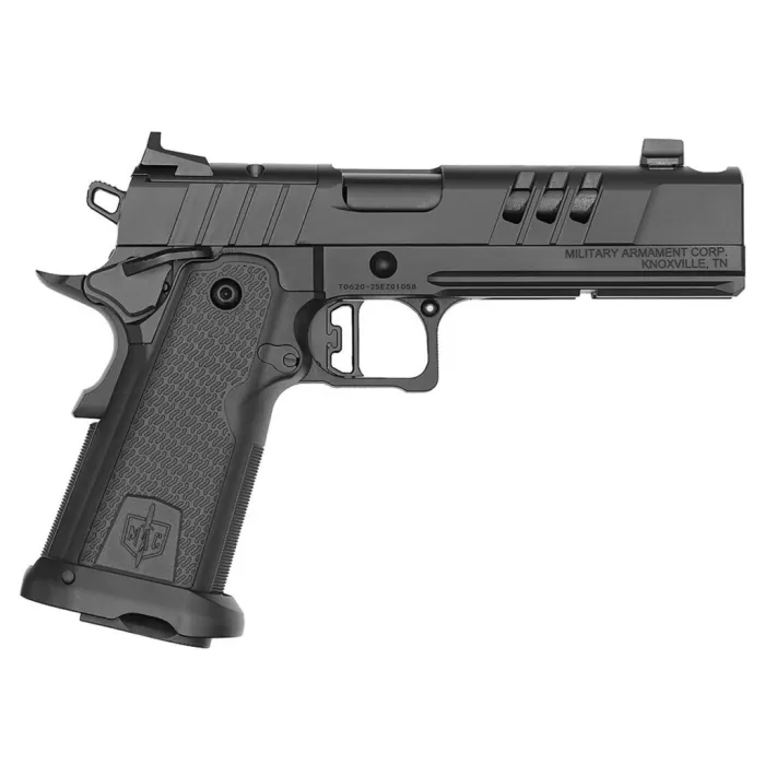 Mac 9ds-d Aos Comp 9mm Pistol - 4.9" Bbl 2-17rd Mags Black