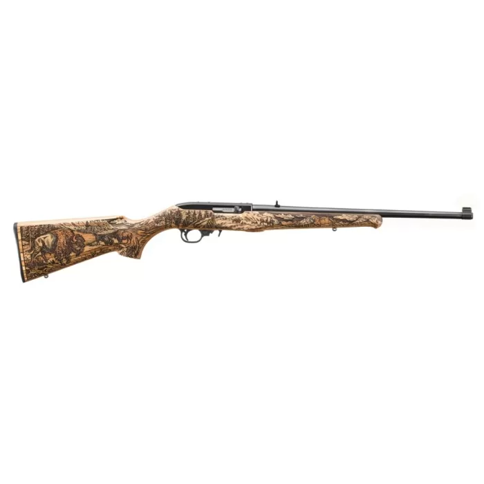 RUGER 10/22 Carbine TALO .22 LR 18.5in 10rd Altamont Natural Laminate Stock w/ Bison Engraving Semi-Auto Rifle (31234)