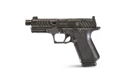 Shadow Systems SS-1075-B MR920 War Poet 9mm Luger 15+1, 5 Black Nitride Match Grade/Spiral Fluted/Threaded Barrel & Optic Cut/Serrated/Window Cut Stainless Steel Slide, Polymer Frame w/Beavertail & P