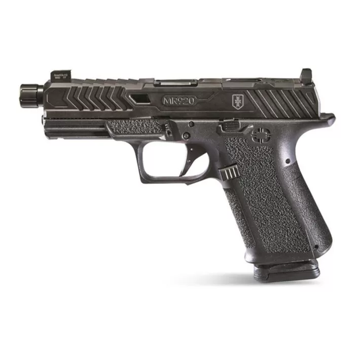 Shadow Systems SS-1075-B MR920 War Poet 9mm Luger 15+1, 5 Black Nitride Match Grade/Spiral Fluted/Threaded Barrel & Optic Cut/Serrated/Window Cut Stainless Steel Slide, Polymer Frame w/Beavertail & P