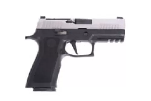 SIG SAUER P320 X-Series 9mm 3.9in 2-Tone Stainless 2x10rd Optic Ready Pistol (320XCA-9-TXR3P-R2-10)