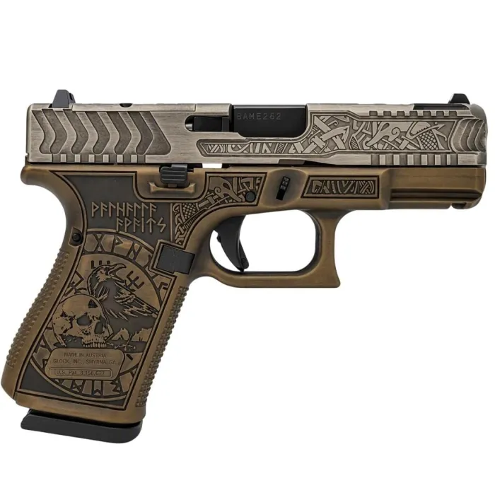 GLOCK 19 (V) 9MM FXD 5.5 COMM 15RD USA Viking Non-Threaded GLOCK 19 (V) 9MM FXD 5.5 COMM 15RD USA Viking Non-Threaded