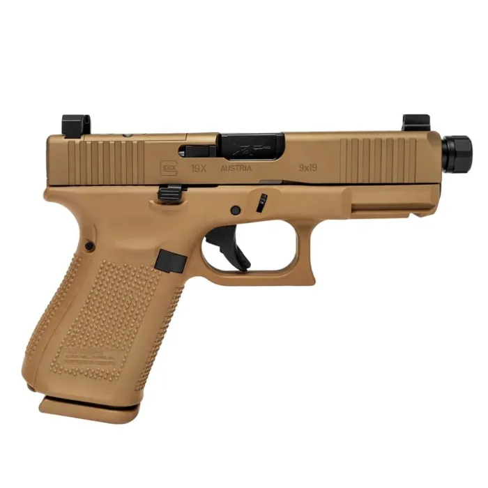 GLOCK 19 (V) 9MM FXD 5.5 COMM 15RD USA Hush Slide Lock GLOCK 19 (V) 9MM FXD 5.5 COMM 15RD USA Hush Slide Lock