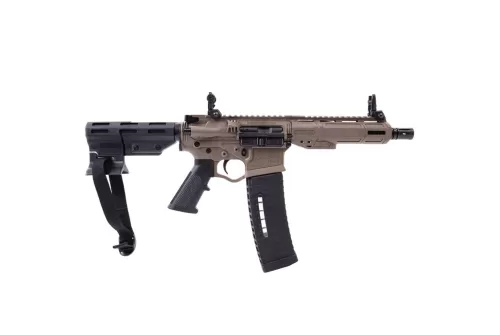 ATI Alpha Maxx 5.56x45mm 7.5in 60rd Flat Dark Earth Semi-Auto Pistol (ATIGAX5567MLCFDE)