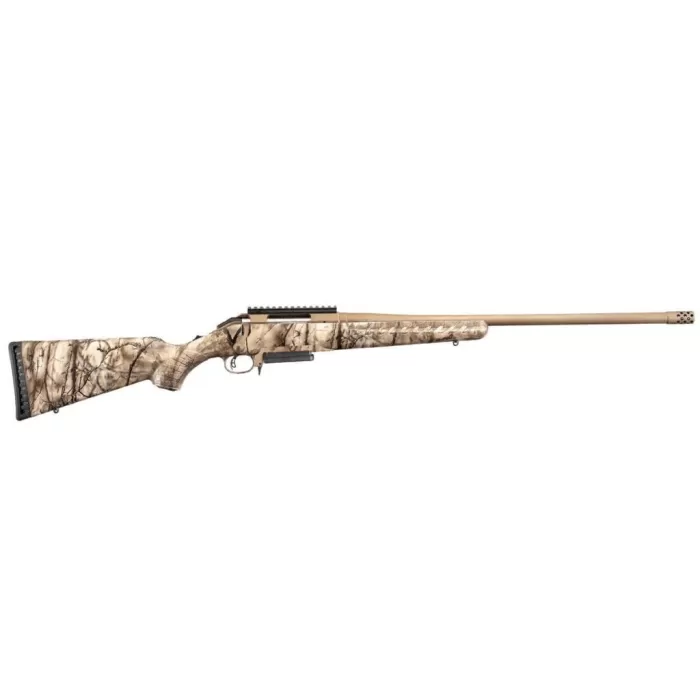 RUGER American Gen II .204 Ruger 22in Threaded 10rd Go Wild Camo Stock Bolt-Action Rifle (46990)